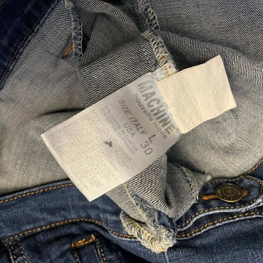 Machine Shredded Denim Jacket - Picture 5 of 9